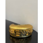FENDI praphy underarm bag small gold