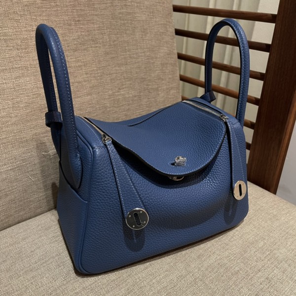 lindy26 R2 onyx blue French Tc cowhide Beeswax thread stitching