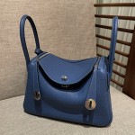 lindy26 R2 onyx blue French Tc cowhide Beeswax thread stitching