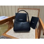 SAINT LAURENT Model: 657228 crocodile pattern original leather.JD