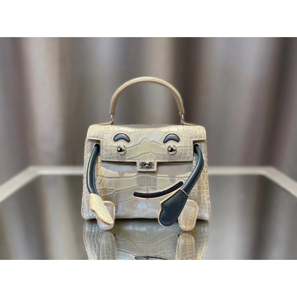 kelly doll  American crocodile top craftsmanship wax thread hand sewing