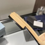 Prada leather outsole shoes