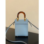 FENDI Sunshine mini tortoiseshell portable crossbody cute