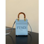 FENDI Sunshine mini tortoiseshell portable crossbody cute