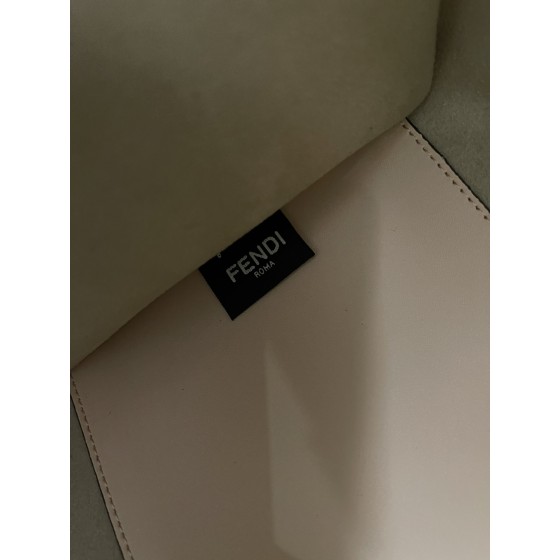 FENDI small pink new size shine tote tote bag "sunshine bag"