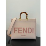 FENDI small pink new size shine tote tote bag "sunshine bag"