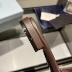 Prada leather outsole shoes