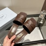 Prada leather outsole shoes