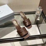 Prada leather outsole shoes