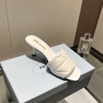 Prada leather outsole shoes