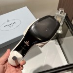 Prada leather outsole shoes