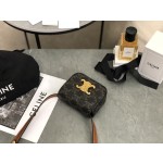 CELINE 𝗧𝗥𝗜𝗢𝗠𝗣𝗛⻼𝗠𝗜𝗡𝗜 Triumphal Arch Mini Crossbody Bag Model: 101513