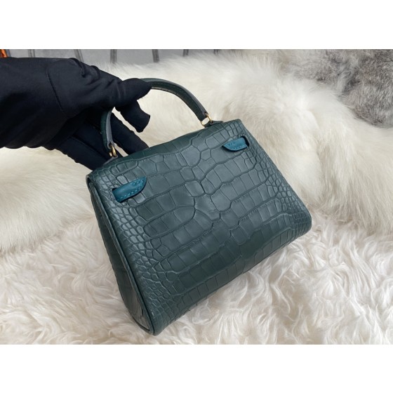 kelly doll  American crocodile top craftsmanship wax thread hand sewing