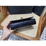 SAINT LAURENT #𝐊𝐚𝐭𝐞 20𝐜𝐦#474366 Original crocodile leather