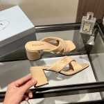 Prada leather outsole shoes