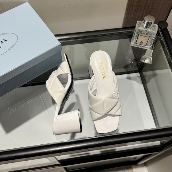 Prada leather outsole shoes