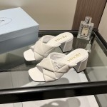 Prada leather outsole shoes