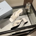 Prada leather outsole shoes