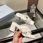 Prada leather outsole shoes