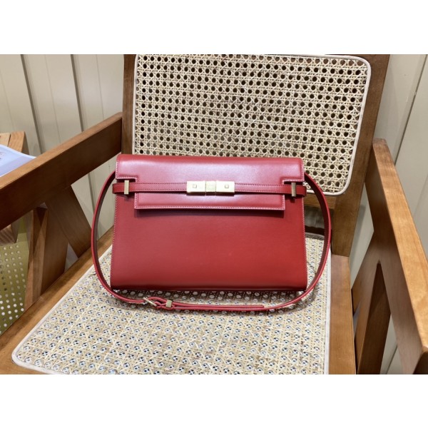 SAINT LAURENT 𝑴𝒂𝒏𝒉𝒂𝒕𝒕𝒂𝒏 〈Original leather version〉#579271