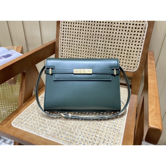 SAINT LAURENT 𝑴𝒂𝒏𝒉𝒂𝒕𝒕𝒂𝒏 〈Original leather version〉#579271