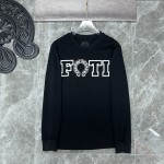Chrome Hearts FOTI Skull Print Long Sleeve T