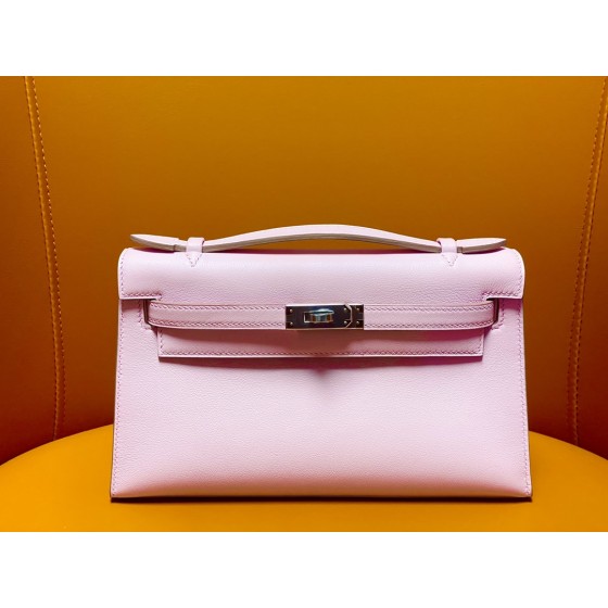 Mini kelly generation baby powder swift silver buckle