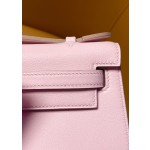 Mini kelly generation baby powder swift silver buckle