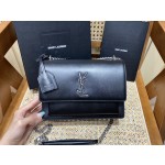 SAINT LAURENT 𝑺𝒖𝒏𝒔𝒆𝒕 𝟮𝟮𝒄𝒎 #442906Original leather
