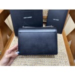 SAINT LAURENT 𝑺𝒖𝒏𝒔𝒆𝒕 𝟮𝟮𝒄𝒎 #442906Original leather