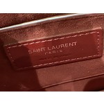 SAINT LAURENT 𝑺𝒖𝒏𝒔𝒆𝒕 𝟮𝟮𝒄𝒎 #442906Original leather