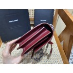 SAINT LAURENT 𝑺𝒖𝒏𝒔𝒆𝒕 𝟮𝟮𝒄𝒎 #442906Original leather