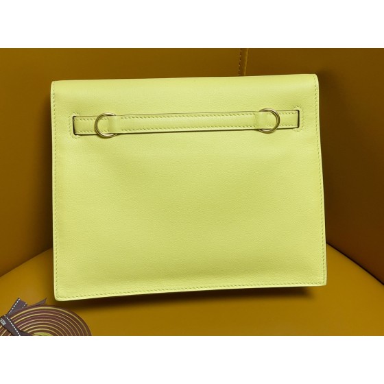 kelly danse goose egg yolk swift gold buckle