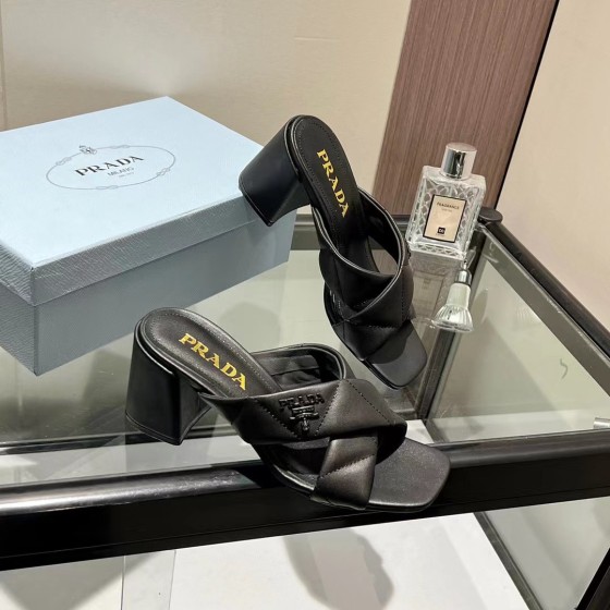 Prada leather outsole shoes