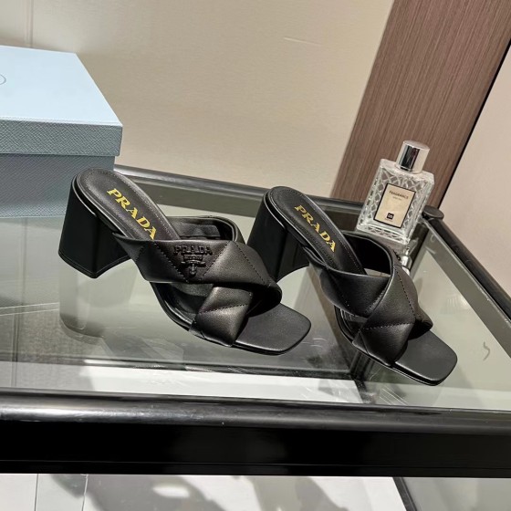 Prada leather outsole shoes