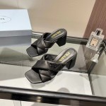 Prada leather outsole shoes