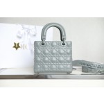 LADY DIOR diamond vine check four compartments DR-091