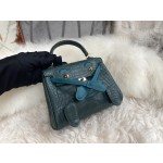 kelly doll  American crocodile top craftsmanship wax thread hand sewing