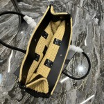 SAINT LAURENT  拉菲草编织款型号：509415