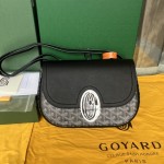GOYARD Canvas and Cowhide Splicing W23