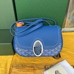 GOYARD Canvas and Cowhide Splicing W23