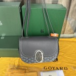 GOYARD Canvas and Cowhide Splicing W23