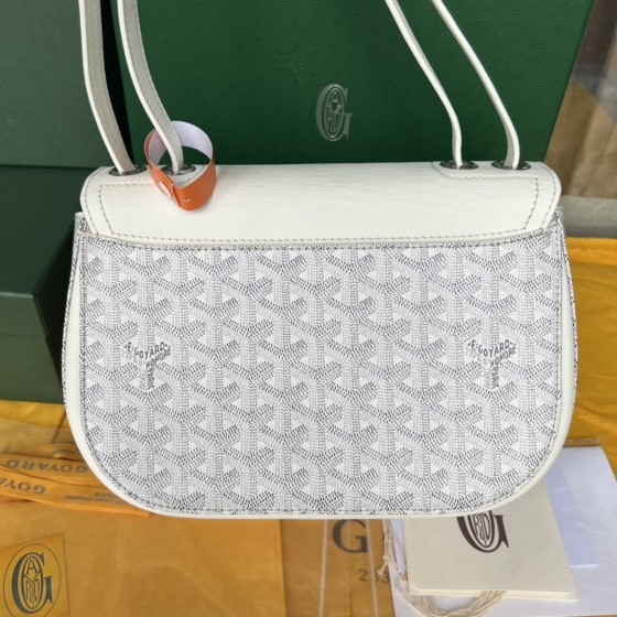 GOYARD Canvas and Cowhide Splicing W23
