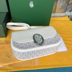 GOYARD Canvas and Cowhide Splicing W23