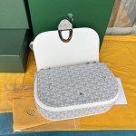 GOYARD Canvas and Cowhide Splicing W23