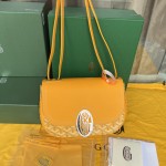 GOYARD Canvas and Cowhide Splicing w23