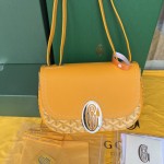 GOYARD Canvas and Cowhide Splicing w23