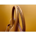 Birkin25 saddle leather gold brown gold buckle