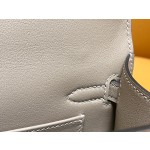 Mini Kelly generation swift asphalt gray gold buckle