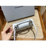 BALENCIAGA 𝐇𝐨𝐮𝐫𝐠𝐥𝐚𝐬𝐬 𝐗𝐒 crocodile-textured cowhide